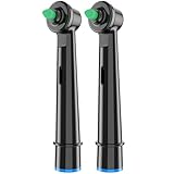 Interdental Replacement Toothbrush Heads for Oralb Electric Toothbrush Ortho and Power Tip Bristle Replacement Head - 2-Pack | Braces Brush Heads with Dupont Bristles | Interproximal Clean