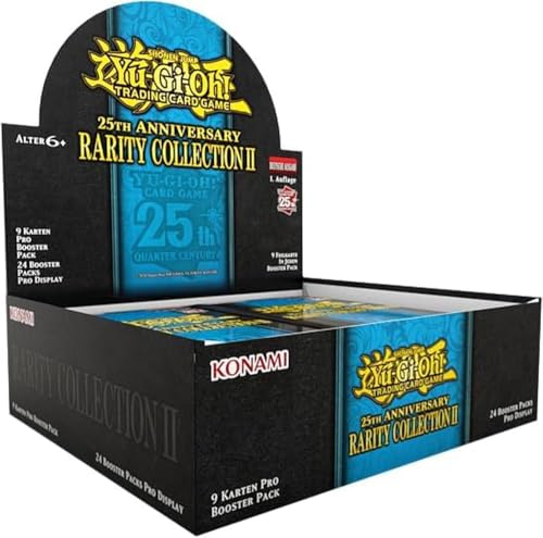 Yu-Gi-Oh! Trading Card Game 25th Anniversary Rarity Collection II Display 1. Auflage Deutsche Ausgabe