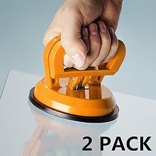 IMT 4.9" Glass Suction Cup Tiles Window Lifter 2 Pack, Car Dent Puller