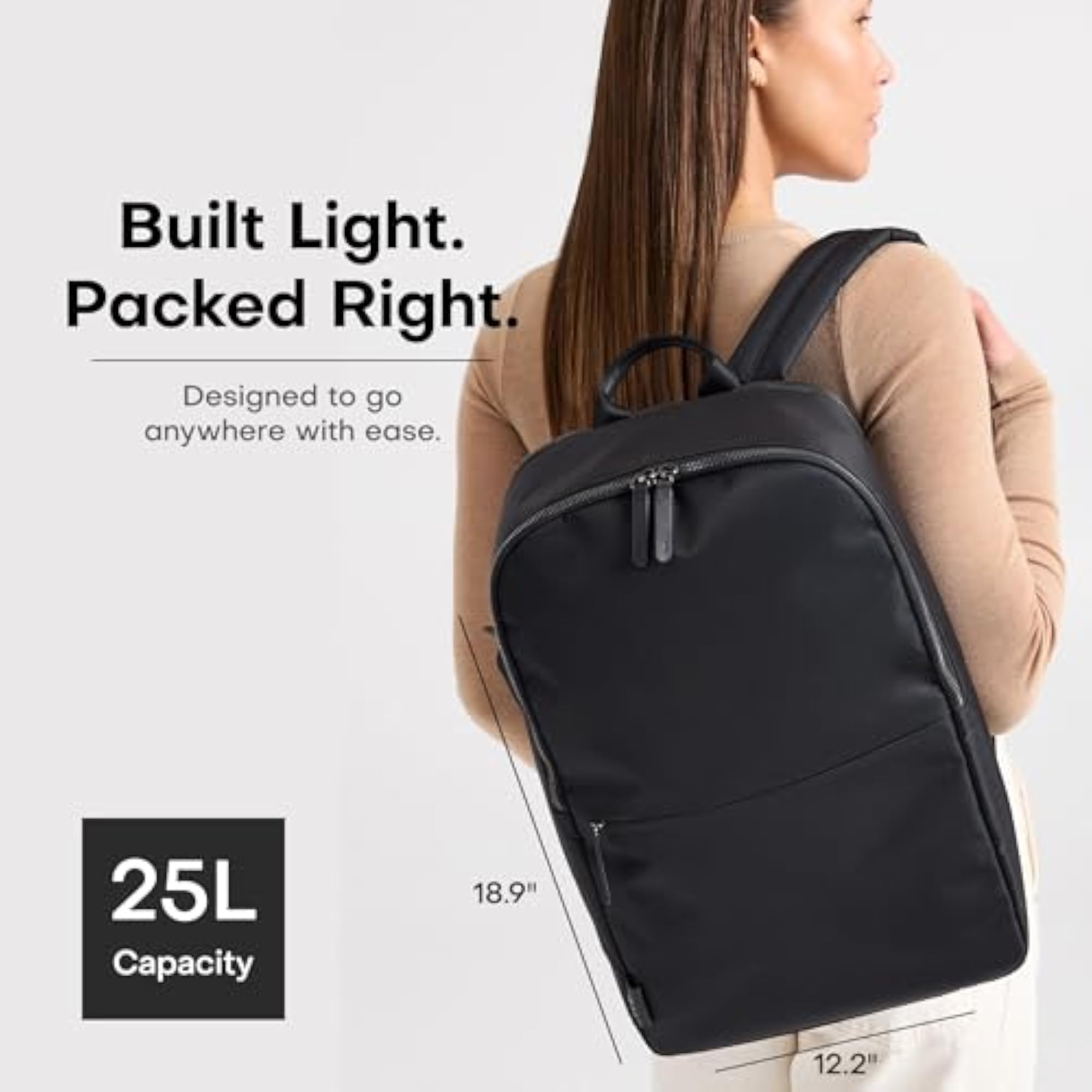 Carry All Backpack - Water-Resistant, Multi Pocket