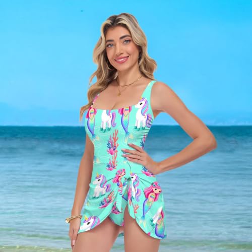Robe de bain une pièce réglable anti-complexes et ventre plat - 7