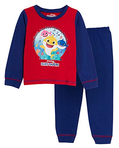 Pijama de tiburón para bebé y niñas y niños, diseño de personaje de longitud completa, juego de pijama de regalo