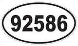 US Decal, Inc. Number 92586 Oval Sticker
