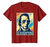 Frederic Chopin Poster Músico Compositor Camiseta