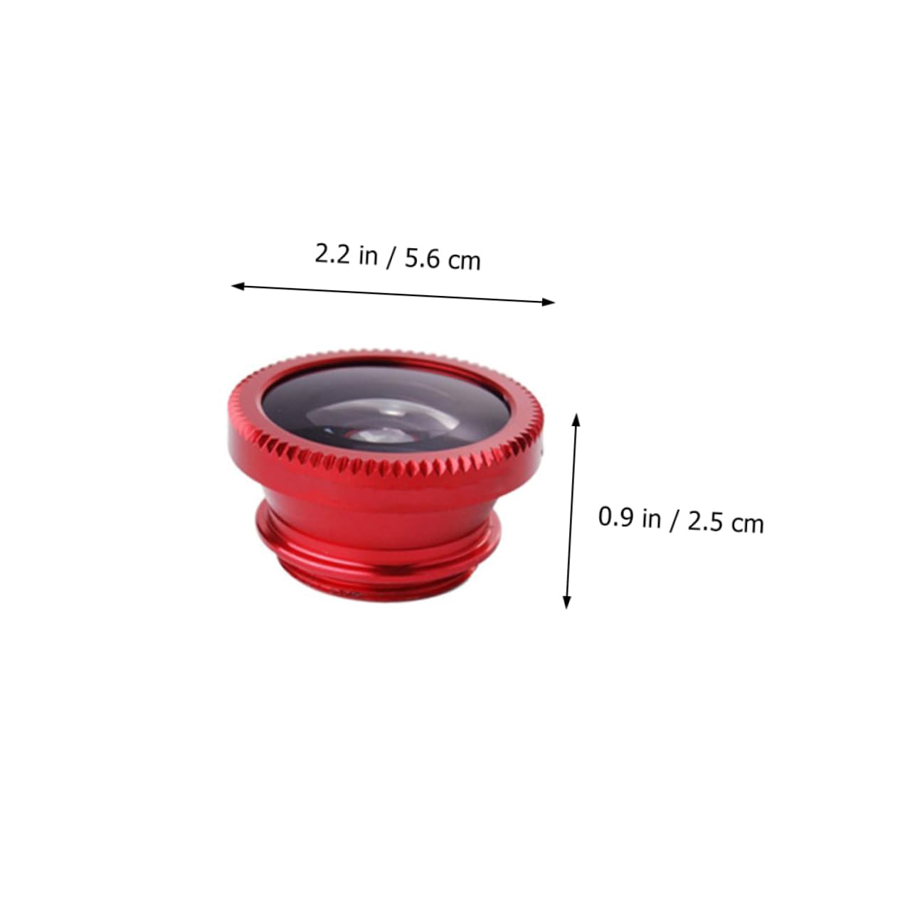 DIYEAH Complete Mobile Phone Lens Set 3-in-1 Wide Macro Fish Eye Lenses for Landscape Photography