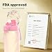 JMEY Air Water Up Bottle with Flavour Pod,32oz Leakproof Scented Water Bottle,BPA &Leak Proof Free Drinking Bottles, Sports Water Bottle with Straw Perfect for Office,School,Gym,and Sports-(Pink)