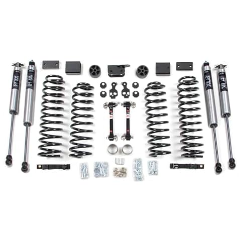 BDS1416FS | 3 Inch Full Suspension Lift Kit (Front & Rear) | FOX 2.0 Shocks Fixed Links | Compatible with Jeep Wrangler JK (12-18) 2-Door Cover