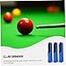 GANAZONO 3pcs Billiard Cue Accessories Plastic Cue Tip Shaper Billiard Pool Tip Tool Trimmer Pool Supply
