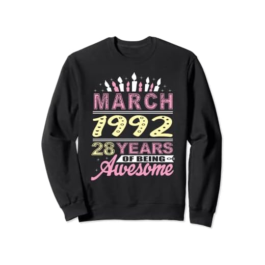 Marzo 1992 28 Años 28 Cumpleaños Vela Mujeres románticas Sudadera
