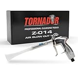 Tornador Z-014 Blow Out Tool - Clean and Air Dry Auto Surfaces with a Strong Gust of Air