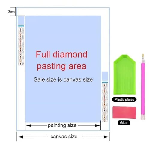 Peinture Diamant 5D kit complet haute définition strass