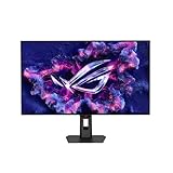 ASUS ROG Strix 32” 4K OLED Gaming Monitor (XG32UCWMG) - TrueBlack Glossy, Dual Mode(4K@240Hz, FHD@480Hz), 0.03ms, G-SYNC Compatible, Neo Proximity Sensor, USB-C, HDMI 2.1, 3 yr Warranty