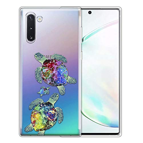 FINCIBO Case Compatible with Samsung Galaxy Note 10 6.3 inch 2019, Clear Transparent