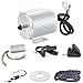 BLDC 72V 3000W Brushless Motor Kit with 24 Mosfet 50A Controller and Throttle for Electric Scooter E Bike Engine Motorcycle DIY Part Conversion Kit (6 Part in 1 and Motor with Foot)