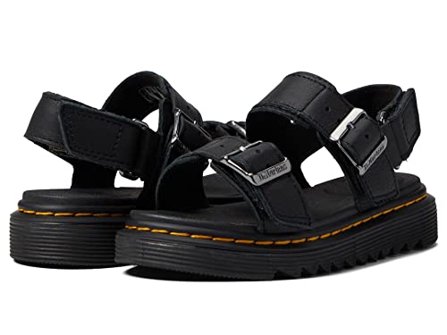 Dr. Martens Kyle (Little Kid/Big Kid) Black Stellar 11 UK (US 12 Little Kid) M