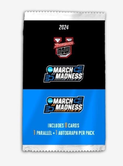 2023-24 Bowman Uuniversity Now College Basketball March Madness Pack