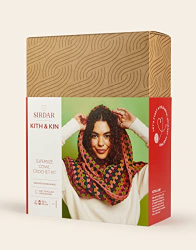 Sirdar Kith & Kin, Oversize Cowl Crochet Kit