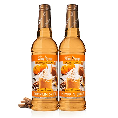 Jordan's Skinny Pumpkin Spice Coffee Syrup, Pack of 2