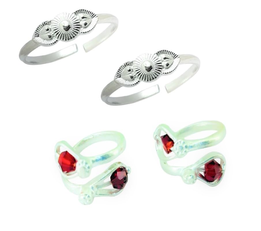 kamada creations Kamada's Designer colorful Toe ring-picture-24