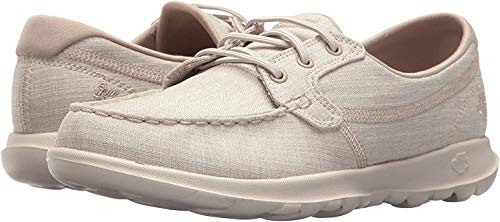 Skechers Damen Ideal für Unterwegs-Küste Bootsschuh, Taupe, 37.5 EU