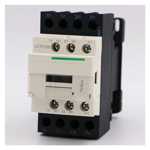 Contacteur électromagnétique AC LC1D188V7 Schneider TeSys 4P 2NO+2NC 32A Bobine 400V