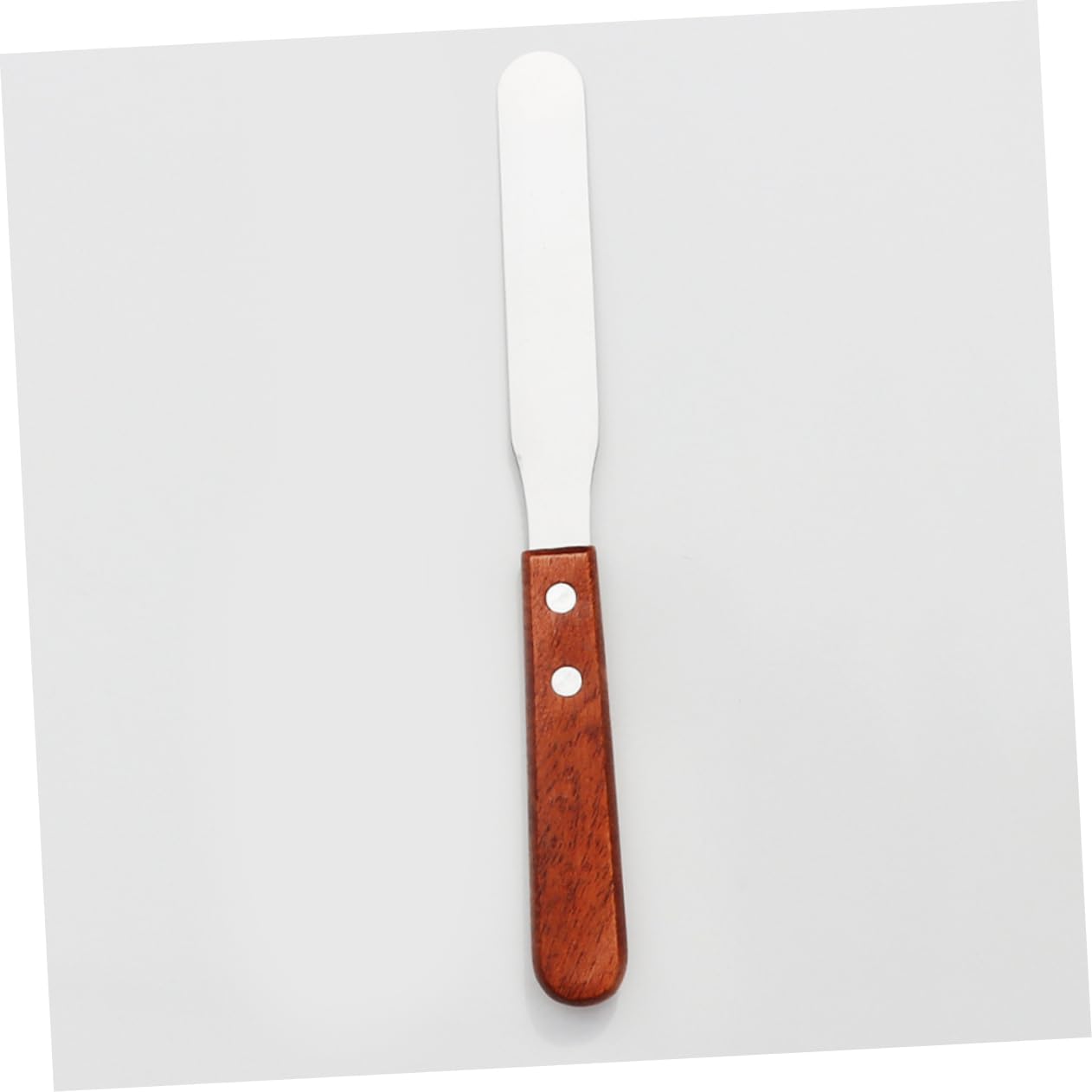 FOMIYES Hair Removal Waxing Spatula with Wooden Handle Durable Stainless Steel Scraper for Convenient Hair Removal and Precise Wax Application Lightweight Design for Easy Carrying