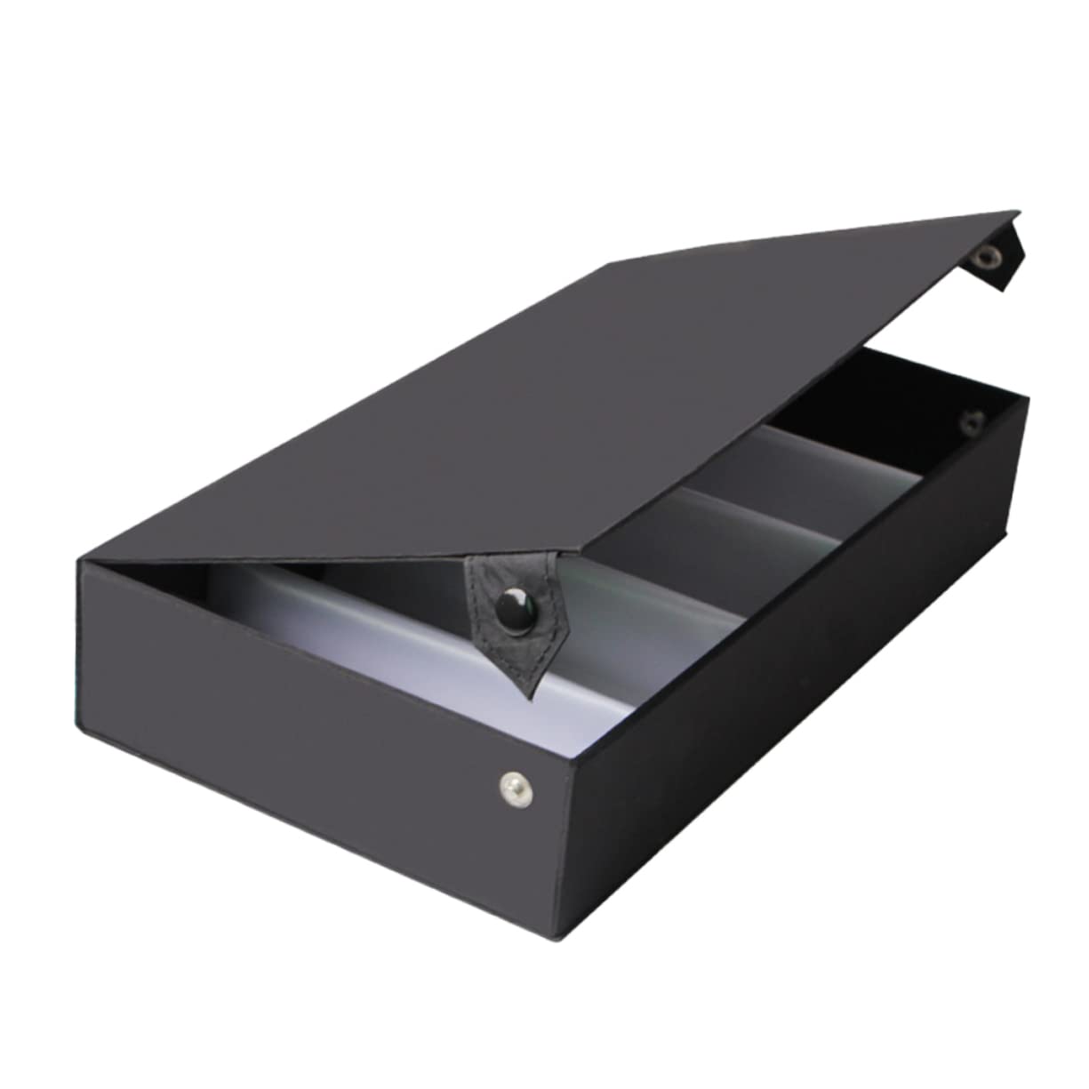 PACKOVE caja de almacenamiento de gafas Poseedor estuches de con esponja embalaje sunglasses organizer relojero organizador hombre organizador de gafas de sol Lentes cuero pu Black