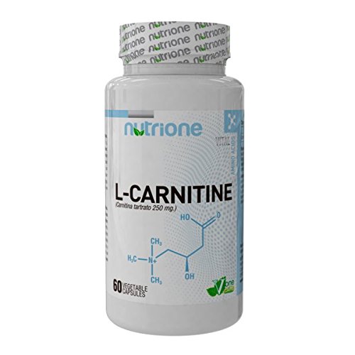 Nutrione - L-Carnitina Tartrato - 60 Cápsulas Vegetales