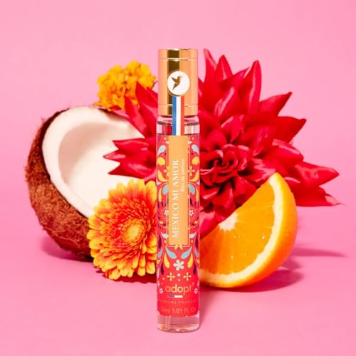 adopt MEXICO MI AMOR 30ml Eau de Parfum Mujer | Fragancia cálida y afrutada para mujer inspirada en México | Exótico, vivo, sensual y seductor