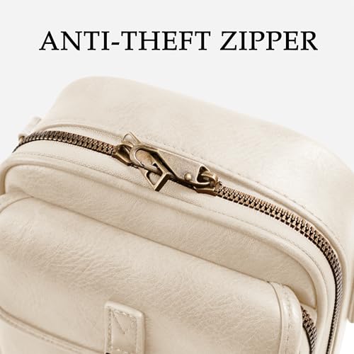 Image of Small Crossbody Bag for Women with Card Slots Vegan Leather Messenger Bag Men Wallet, Cross Body Anti-theft Shoulder Purse