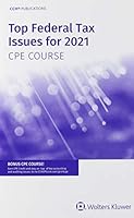 Top Federal Tax Issues for 2021 Cpe Course 0808055321 Book Cover