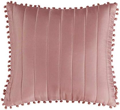 Prime Linen 3 Piece Quilted Bedspread Embossed Pattern Comforter Bedding Set Bed Throw with Pillow Shams (Pom Pom Grey, King)
