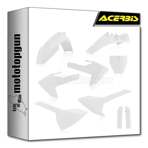 Kit cache carenage blanc pour réparer les plastiques TC 85 2018