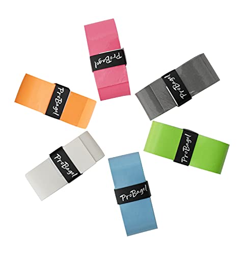 Probagel Tennis Racket Grip Tape 30 Pack, Ultra Cushion Tennis Racket Overgrip Grip, Good Absorbent Sweatbands Badminton Squash Baseball Bike Replacement Overgrip Grip Tape(White 30 Pack) #TOP2