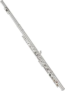 Flute Musical Instrument C Key 16-hole Beginner Professional Nickel-silver Tube Body Professional 16-hole Silver-plated flute instrument