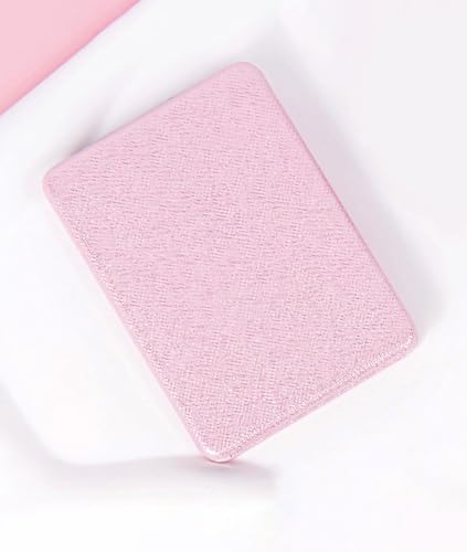 Espelho compacto portátil, espelho de maquiagem de viagem dupla face para carteira de bolsa