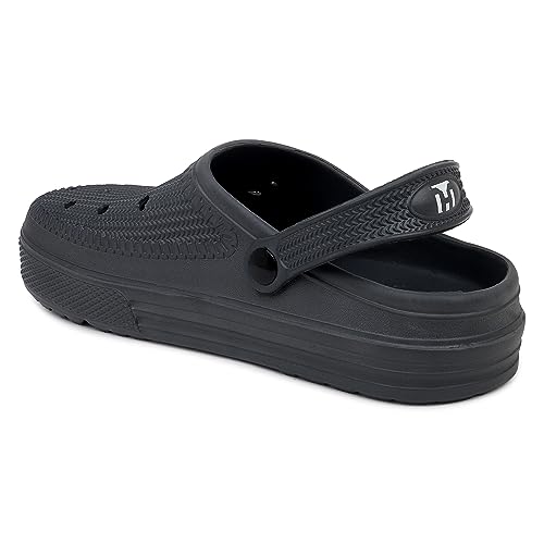 Image of Hygear Men's Feather EVA Clogs | Lightweight | Breathable | Waterproof | Anti-Skid | Comfortable Slip-On Clogs for Men