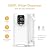 Brio SIMPL Countertop Water Dispenser, 3 Stage Water Filter & Adjustable Instant Hot Water | Easy Access Refillable 2.5L Tank | Tall 8.5" Dispense Height, LED Touch Controls, White