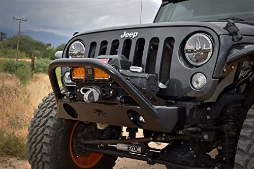 Poison Spyder Bfh Ii Front Bumper With Brawler Bar (Black) - 17-16-021-Dbp1 #TOP3