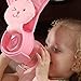 Baby Bottle Holder Multifunction Adjustable Bottle/Cup Strap Bottle Sling for Hands Free Bottle Feeding Pink