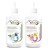 Smacchiatore per Macchie Grasse e Magre – Kit 2 Flaconi da 220 ml, Totale 440 ml