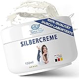 Silbercreme Kolloidales Silber Creme - 150 ml - Akne Creme Anti Pickel Creme Kolloidales Silber eingearbeitet in DAC-Basiscreme eine wichtige Stammzubereitung des Deutschen Arzneimittel-Codex