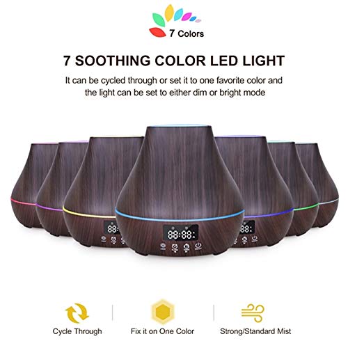 Difusor aromático eléctrico Balance con LED y alarma miniatura 3