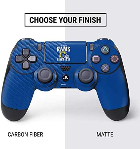 Vista 35 de Skinit Decal Gaming Skin Compatible with PS4 Pro/Slim Controller - Officially Licensed NFL Los Angeles Rams Design