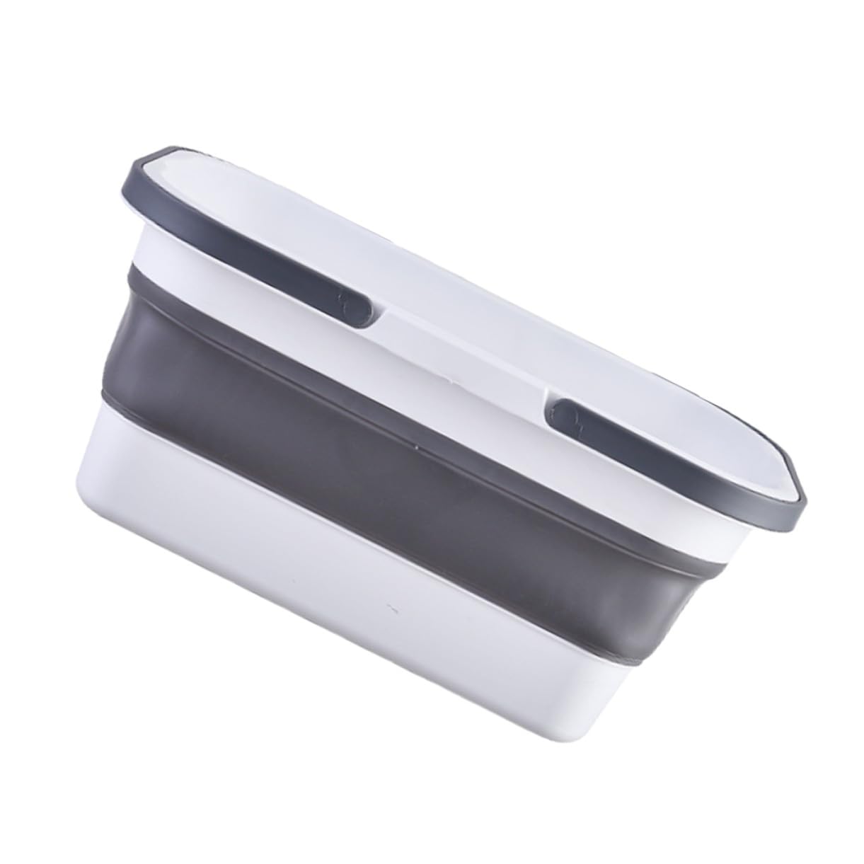 Secchio Pieghevole Portatile in PP e TPE con Manico Ergonomico e Antiruggine per Pulizia Casa Bagno e Campeggio Design Compatto e Robusto per Trasporto Facile