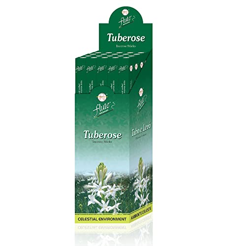 Flute Tuberose Incense Stick - Total 200 Sticks Box #TOP1