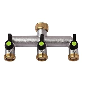 S & M 550256 Triple 3 Wege-Ventil 3/10,2 cm X 3/10,2 cm