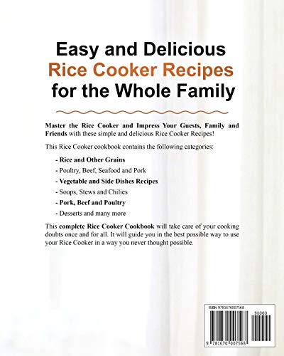 Image of Aroma Rice Cooker Cookbook: Easy and Delicious Rice Cooker Recipes for the Whole Family