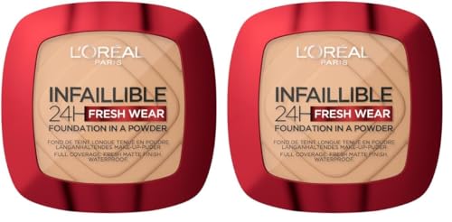 Fond de Teint Poudre Waterproof Infaillible 24H L'Oréal Paris Sable