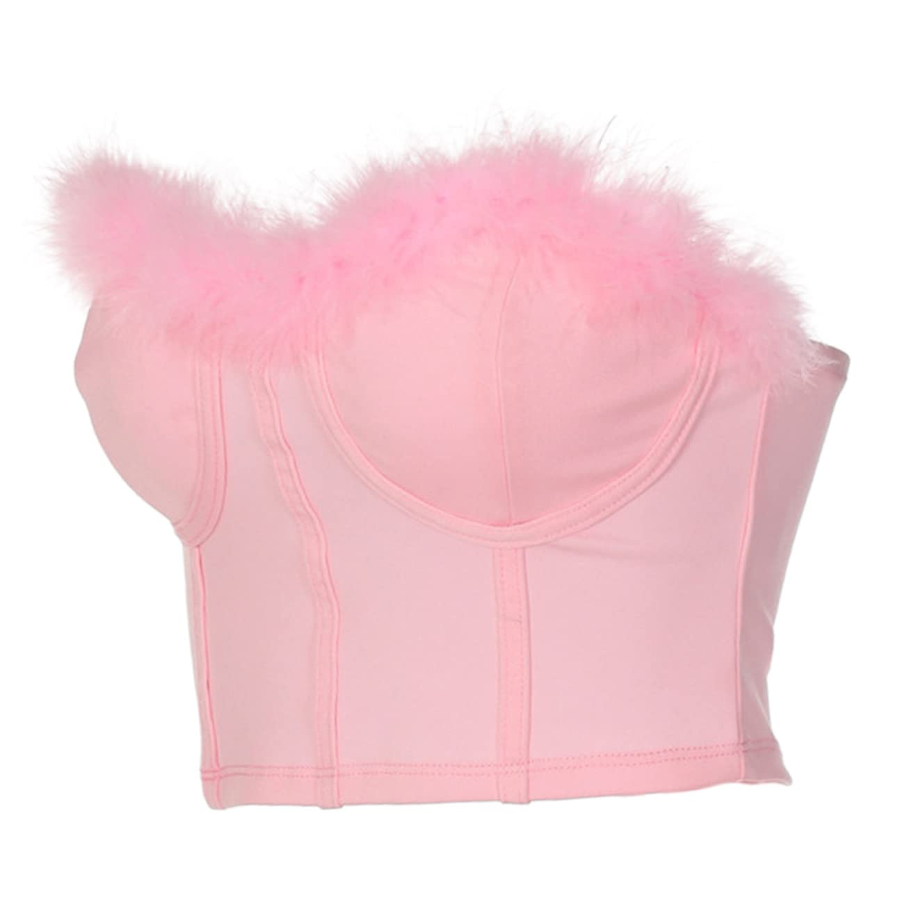 Chaleco elegante sin mangas blusas para mujeres con estructura interna 8